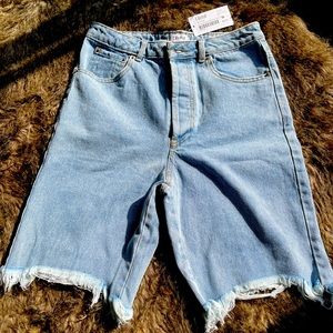 Lilyful Light Denim Bermuda Shorts Size Medium